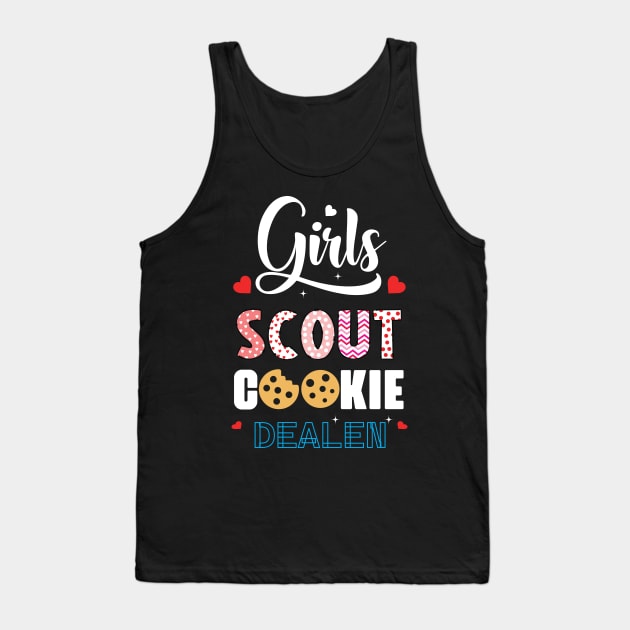 Scout For Girls Cookie Dealer Women Funny Tank Top by vestiti